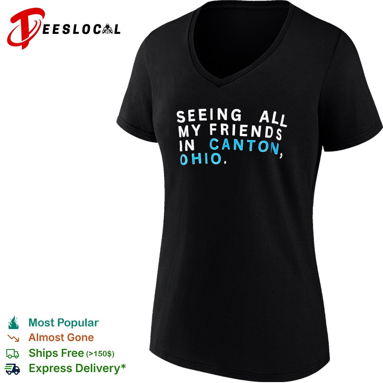 Seeing all my friends in Canton Ohio shirt