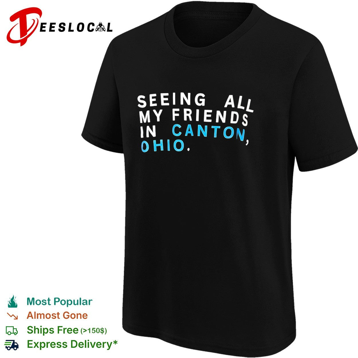 Seeing all my friends in Canton Ohio shirt