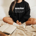 Seester Noun sweatShirt, Seester Definition Tee, Best Sister Gift, women's gifts Hoodie and Sweater; T-shirt | CiraTrend.com