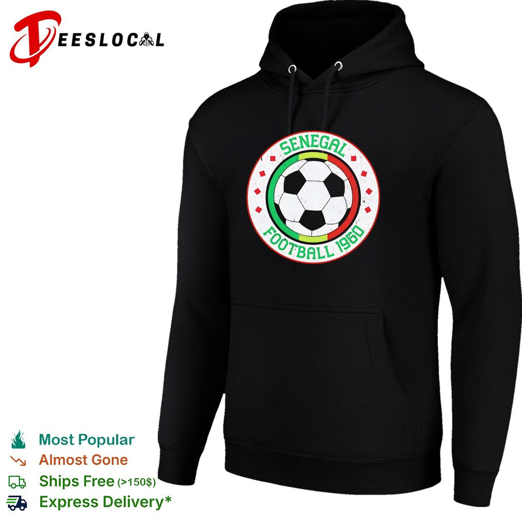 Senegal football 1960 vintage soccer shirt