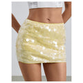 Sequin Sparkly Skirt Mini Micro Glitter Y2k Low Rise Summer Skirt T-Shirts, Hoodie, Sweatshirt | CiraTrend.com