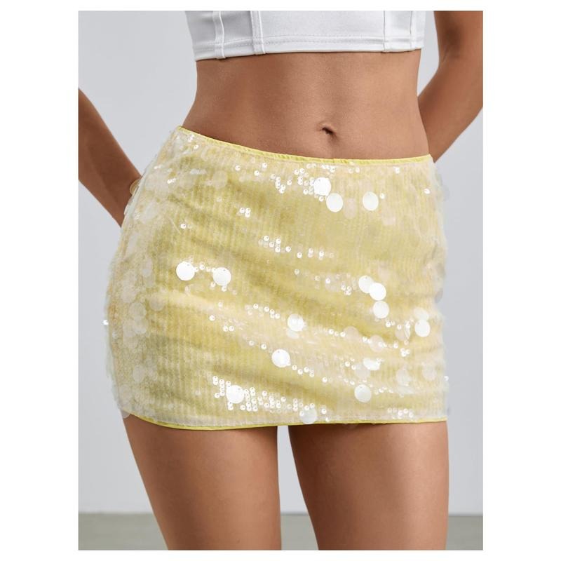 Sequin Sparkly Skirt Mini Micro Glitter Y2k Low Rise Summer Skirt T-Shirts, Hoodie, Sweatshirt | CiraTrend.com