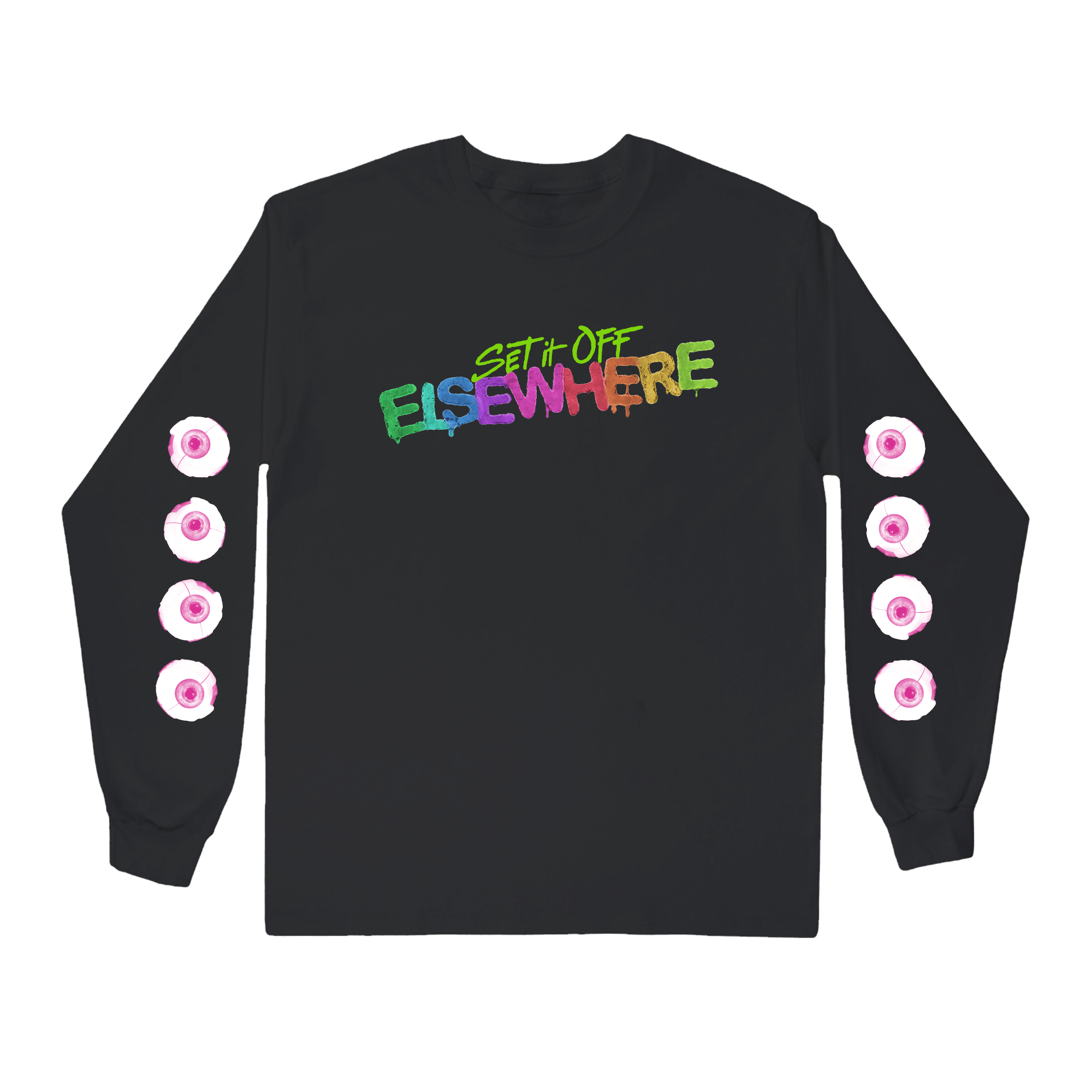 "Elsewhere Eyes" Long Sleeve T-Shirt
