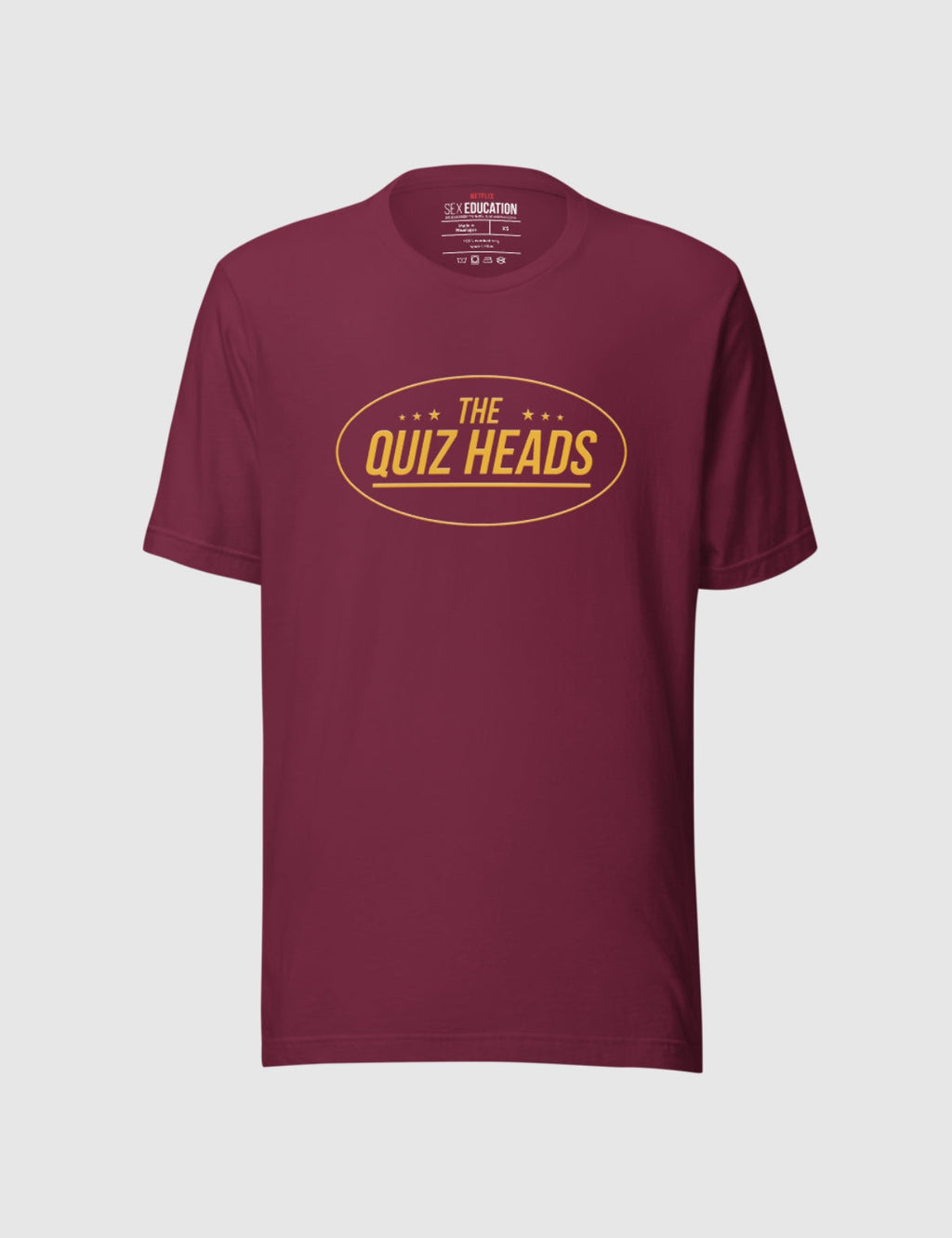 Sex Education The Quiz Heads Unisex T-Shirt [Maroon] Hoodie, Sweatshirt | CiraTrend.com (Image 1)