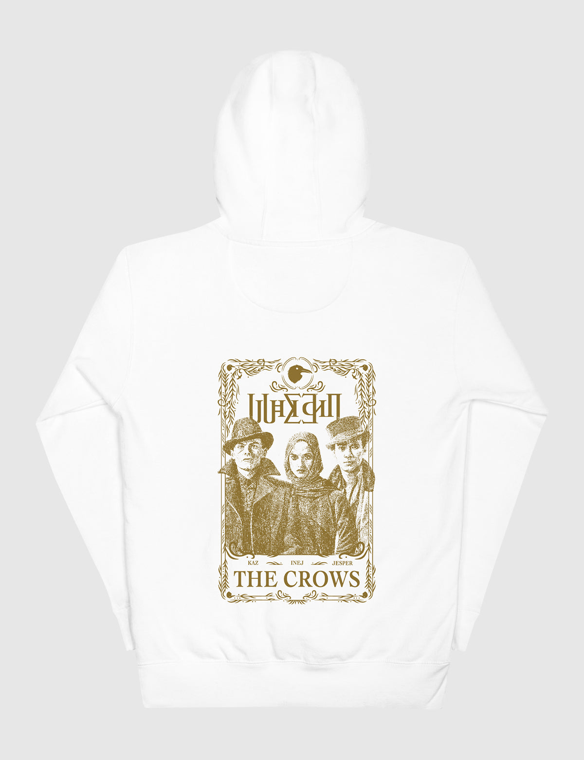 Shadow and Bone The Crows Unisex Hoodie [White] T-Shirts, Sweatshirt | CiraTrend.com (Image 1)