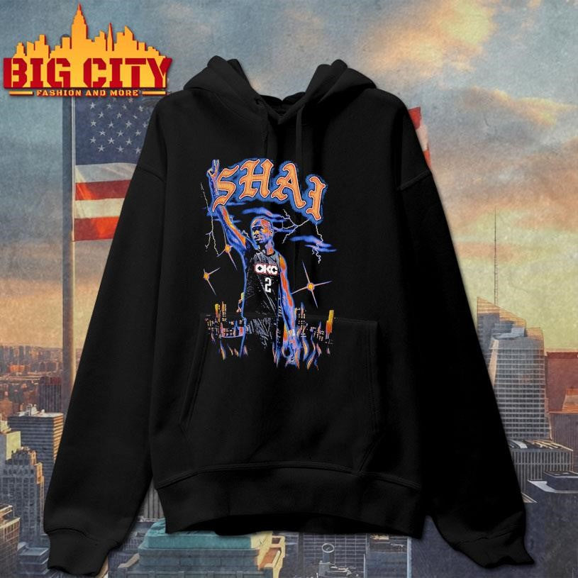Shai Gilgeous-Alexander Oklahoma City Thunder Converse Shirt