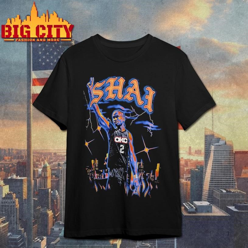 Shai Gilgeous-Alexander Oklahoma City Thunder Converse Shirt