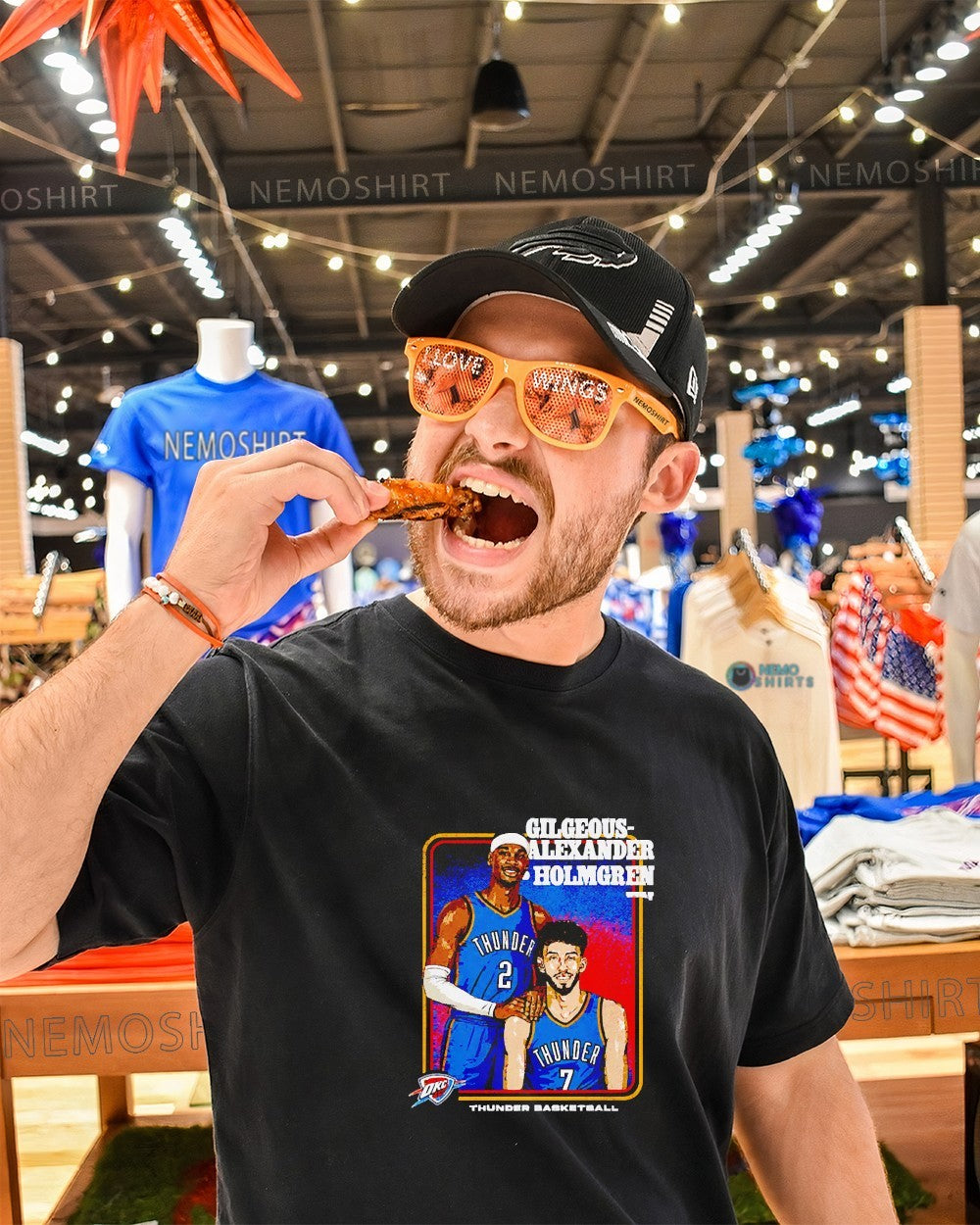 Shai Gilgeous-Alexander vs Chet Holmgren OKC Thunder basketball step brothers shirt