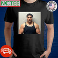 Shannon Malik mugshot shirt