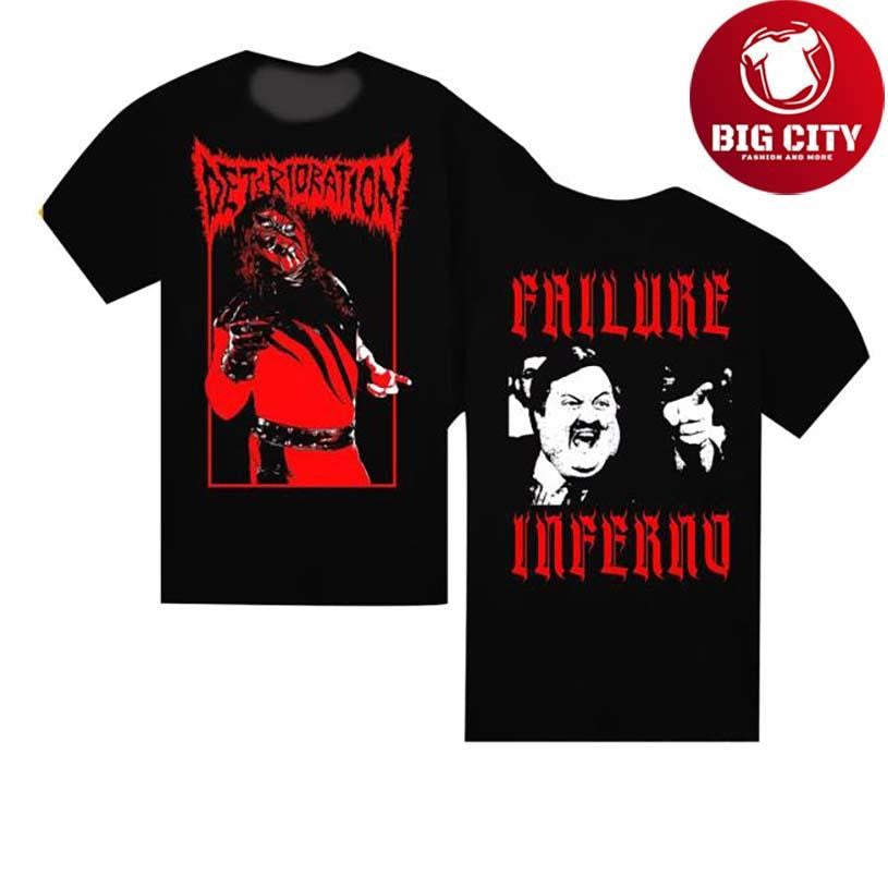 Shattered Dreams Productions Deterioration Failure Inferno Two Sided Shirt