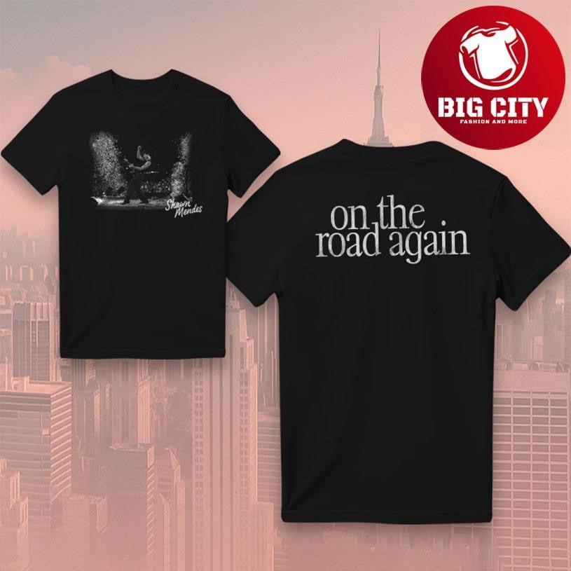 Shawn Mendes Stage Photo OTRA 2025 Two Sided Shirt