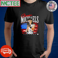 Shawn Michaels x Flag of the United States paint shirt
