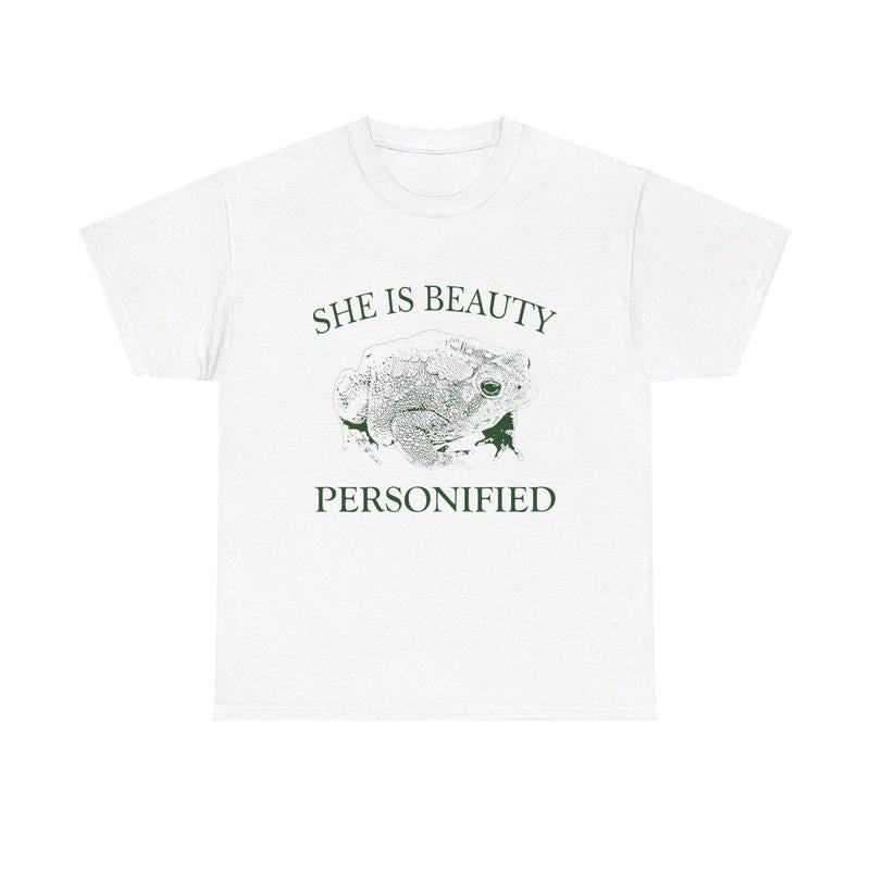 She is Beauty Personified Toad T-Shirt Hoodie, Sweatshirt | CiraTrend.com