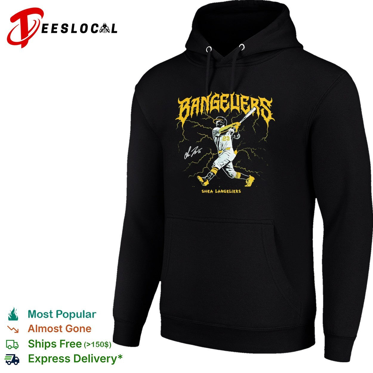 Shea Langeliers Oakland Athletics MLB Bangeliers shirt