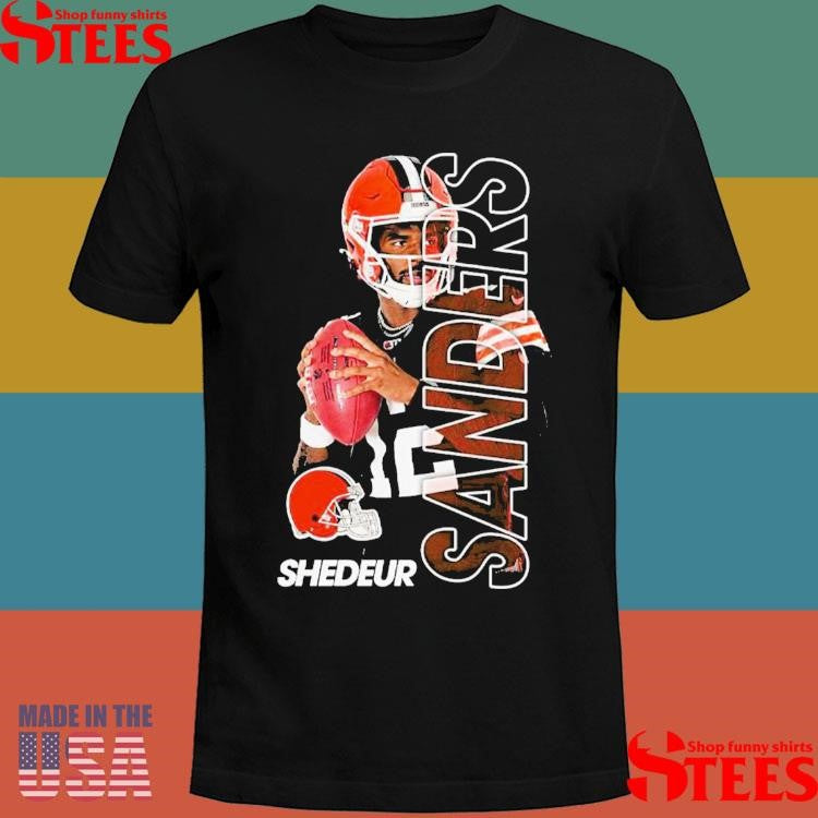 Shedeur Sanders Cleveland Browns Player T-shirt