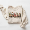 Sheep Christmas Light Sweatshirt, Christmas Sheeps Sweater, Funny Farm Animal Xmas Shirt, Sheep Lover Christmas T-shirt,...