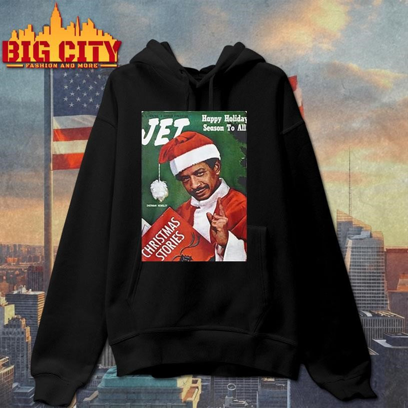 Sherman Hemsley Santa Claus Christmas Shirt