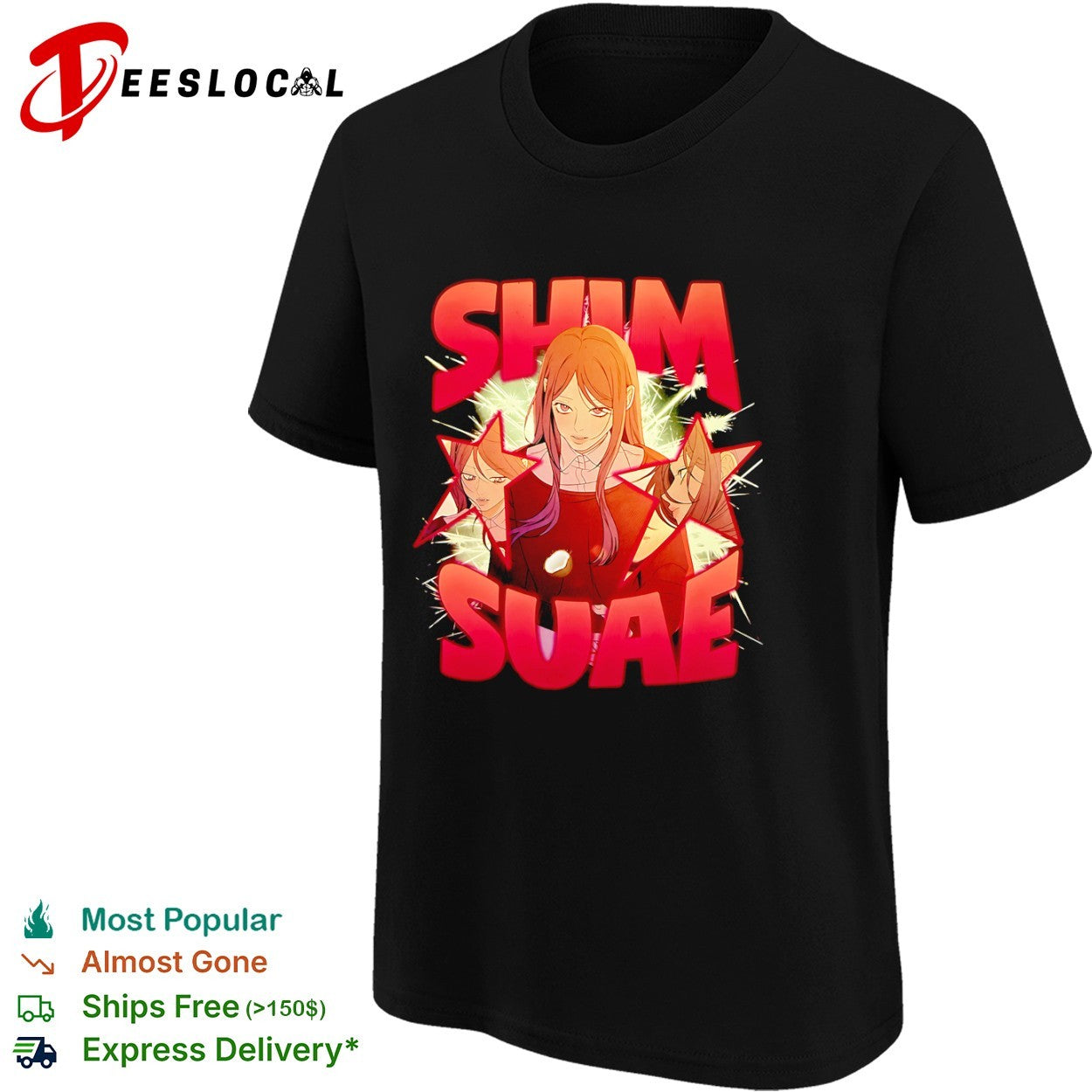 Shim Suae star frame shirt