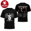 Shinedown Tour Last Years 2025 Two Sided Shirt