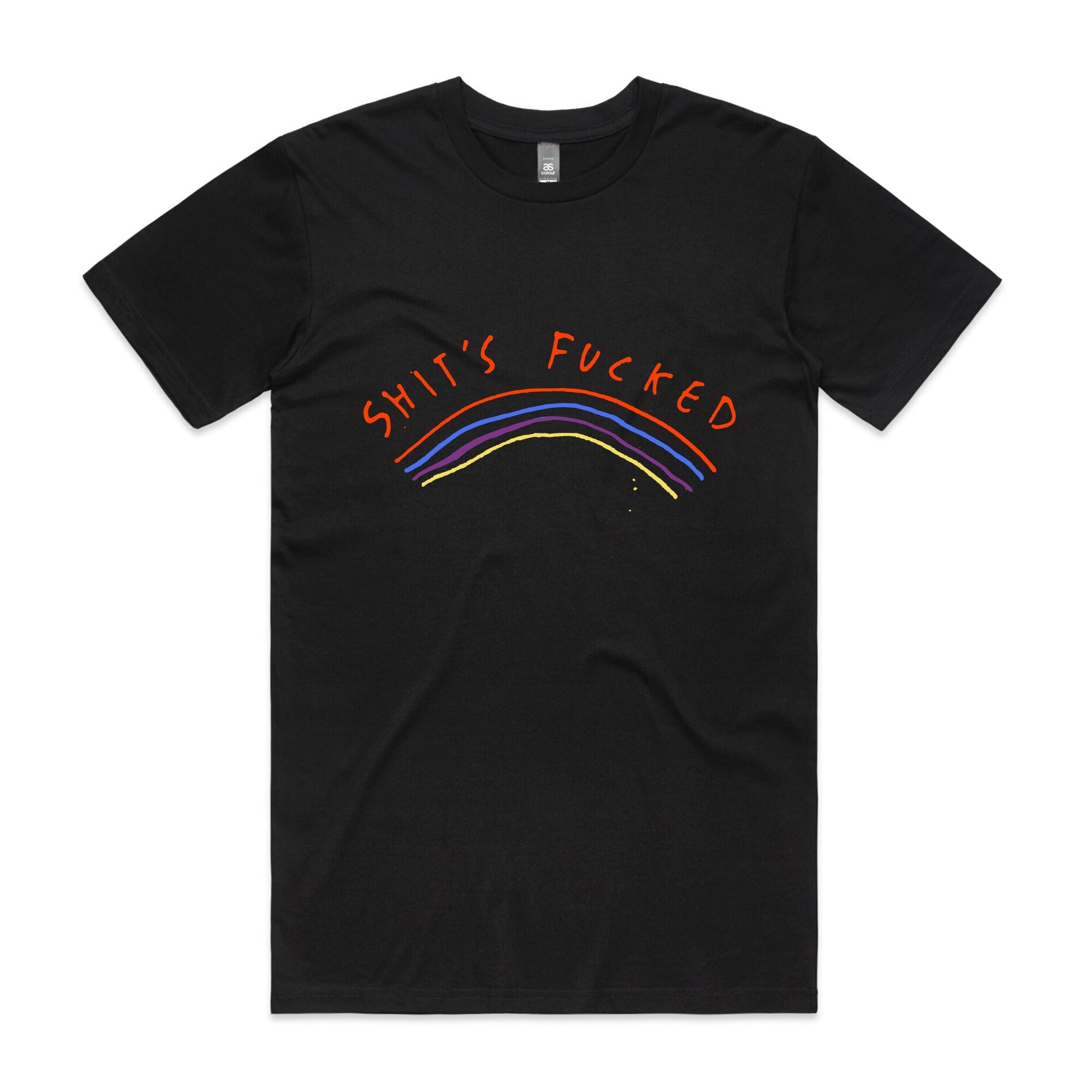 Shit's Fucked Tee Hoodie, Sweatshirt | CiraTrend.com (Image 1)
