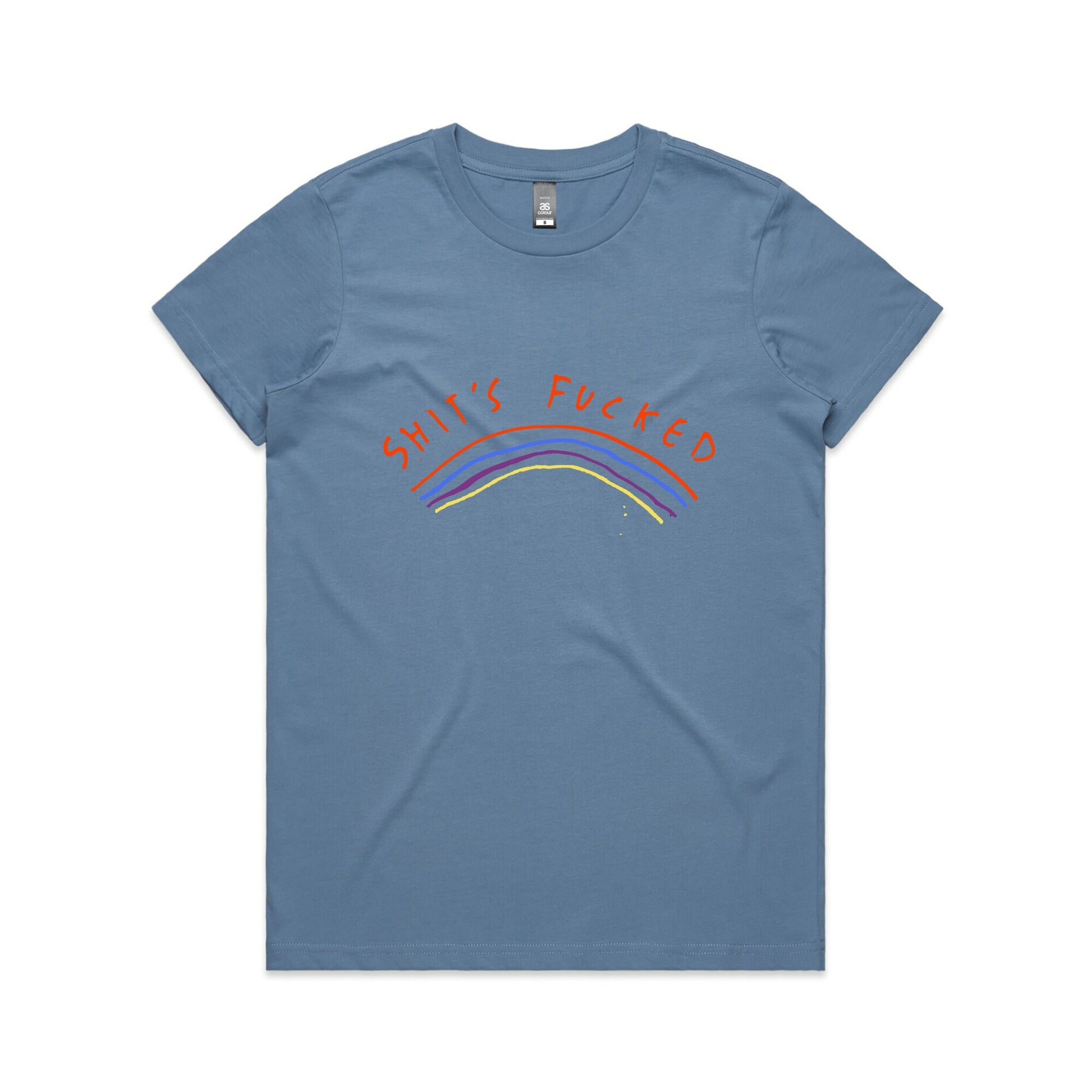 Shit's Fucked Tee Hoodie, Sweatshirt | CiraTrend.com (Image 4)