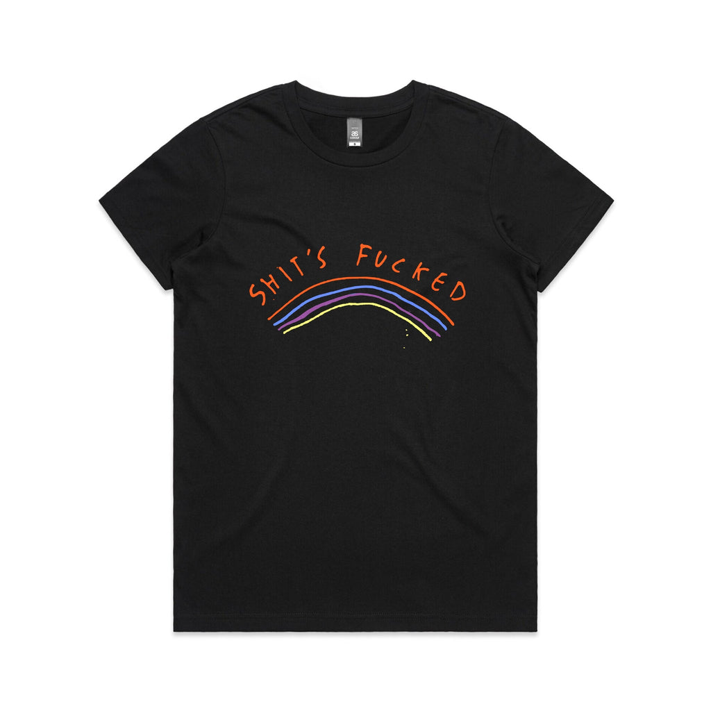 Shit's Fucked Tee Hoodie, Sweatshirt | CiraTrend.com (Image 3)