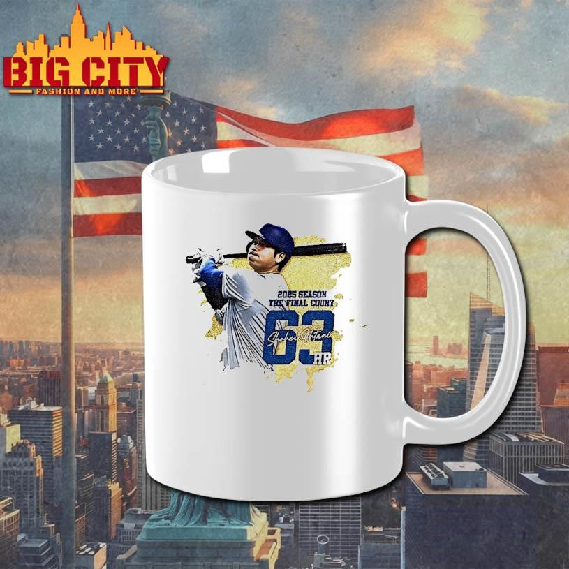 Shohei Ohtani Los Angeles Dodgers Mvp Baseball 2025 Season The Final Count 63 Hr Shirt