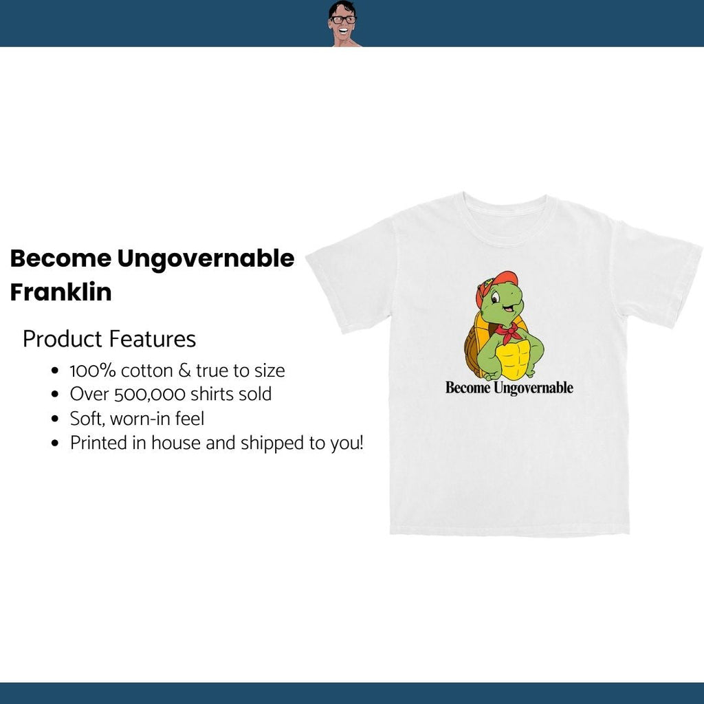 Become Ungovernable Turtle T Shirt Hoodie, Sweatshirt | CiraTrend.com (Image 3)