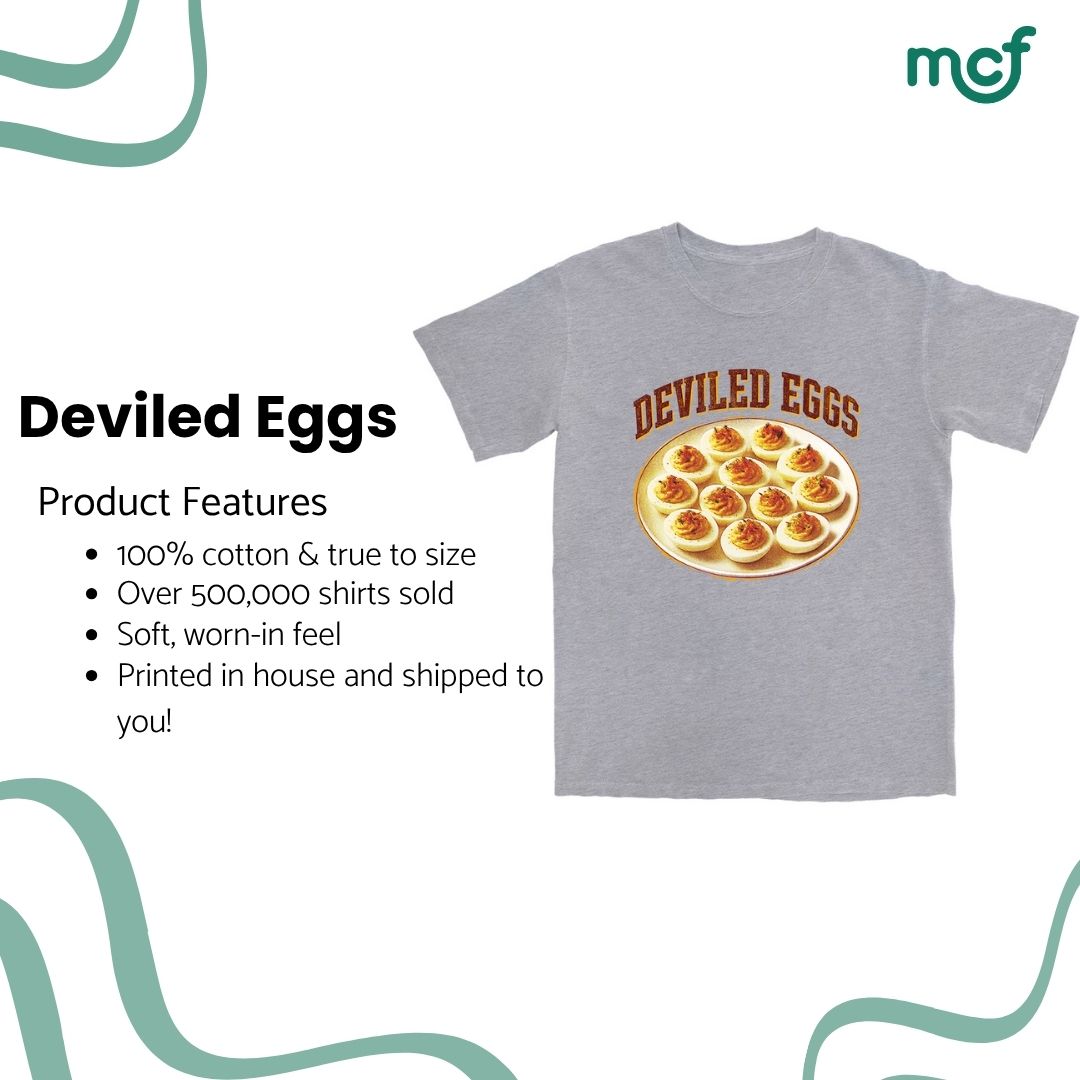 Deviled Eggs 2025 T Shirts Hoodie, Sweatshirt | CiraTrend.com (Image 4)