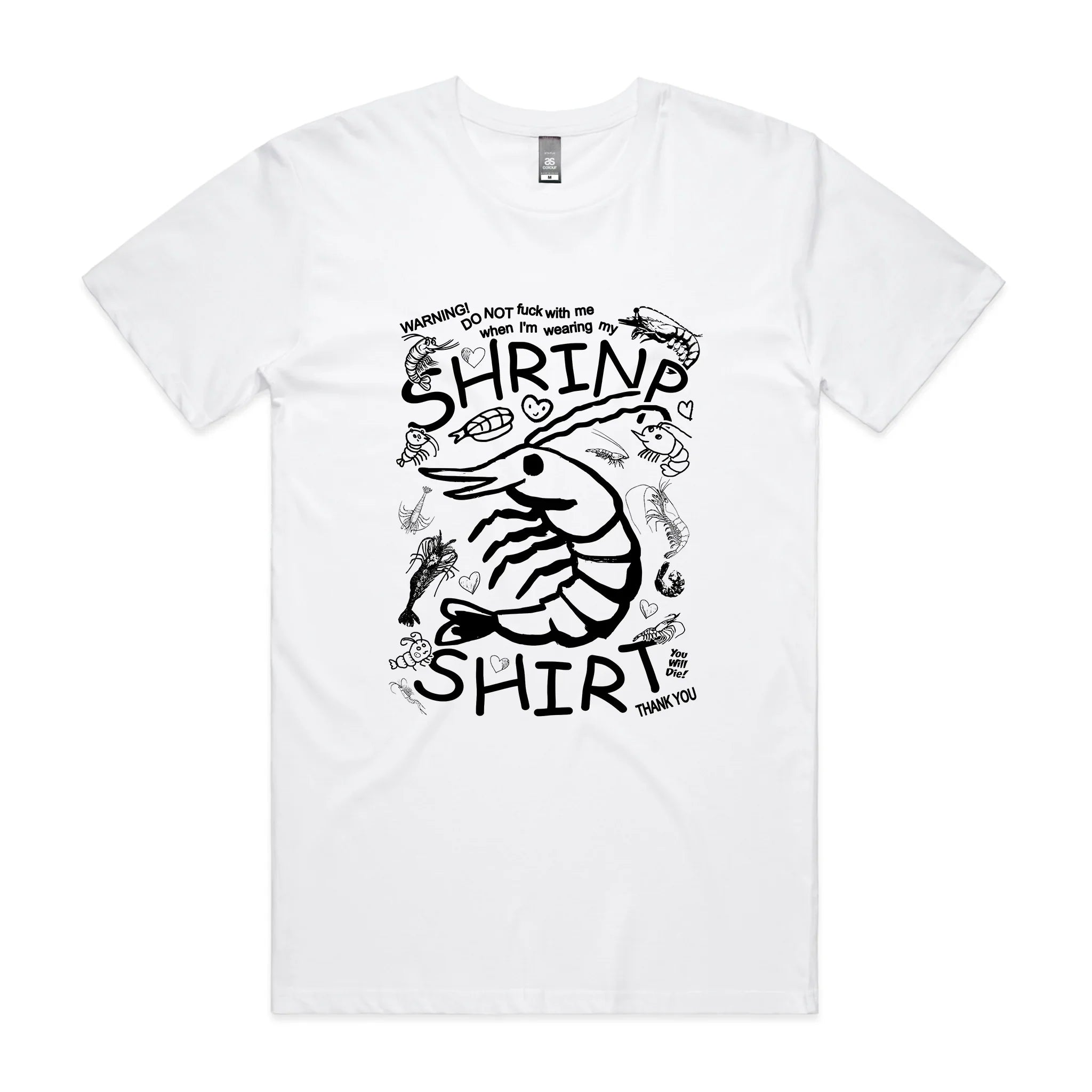Shrinp Tee Hoodie, Sweatshirt | CiraTrend.com (Image 2)