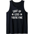 Shut Up Legs You're Fine Funny Squat Day Workout Gym Gift Tank Top MADE IN USA T-Shirts, Hoodie, Sweatshirt | CiraTrend.com