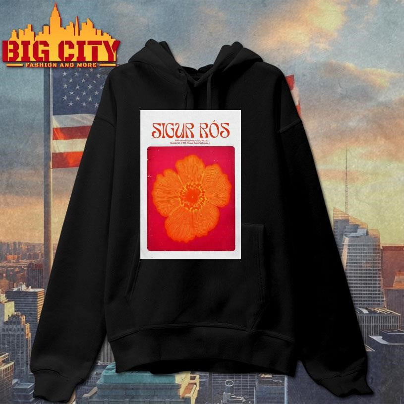 Sigur Ros 11-16-11-17-2025 San Francisco CA Poster Shirt