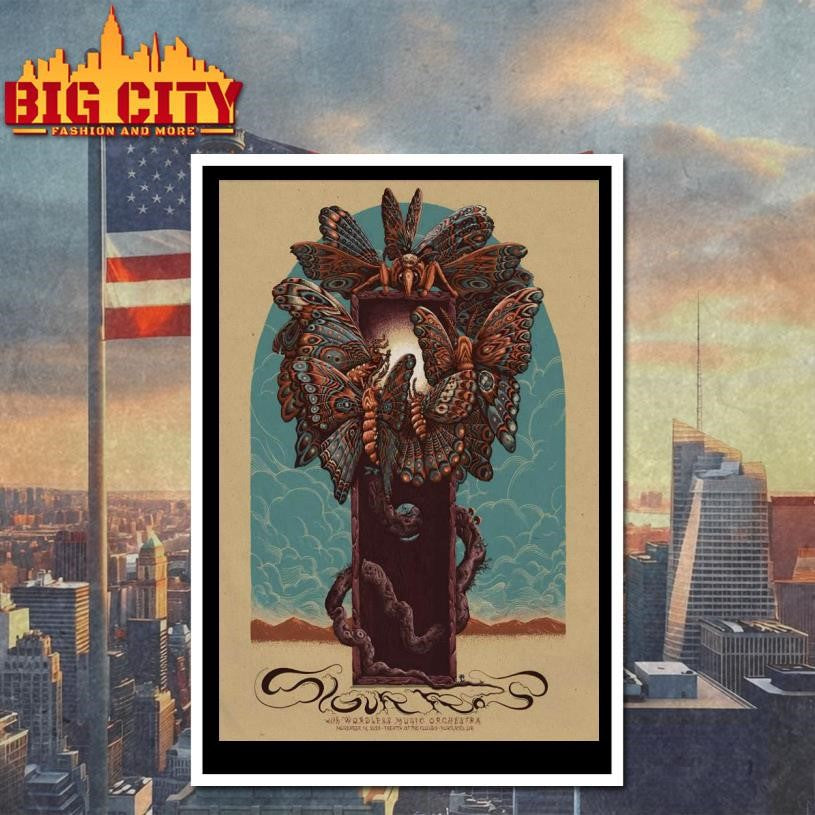 Sigur Ros Nov 14 2025 Theater Of The Clouds In Portland, OR Poster Shirt