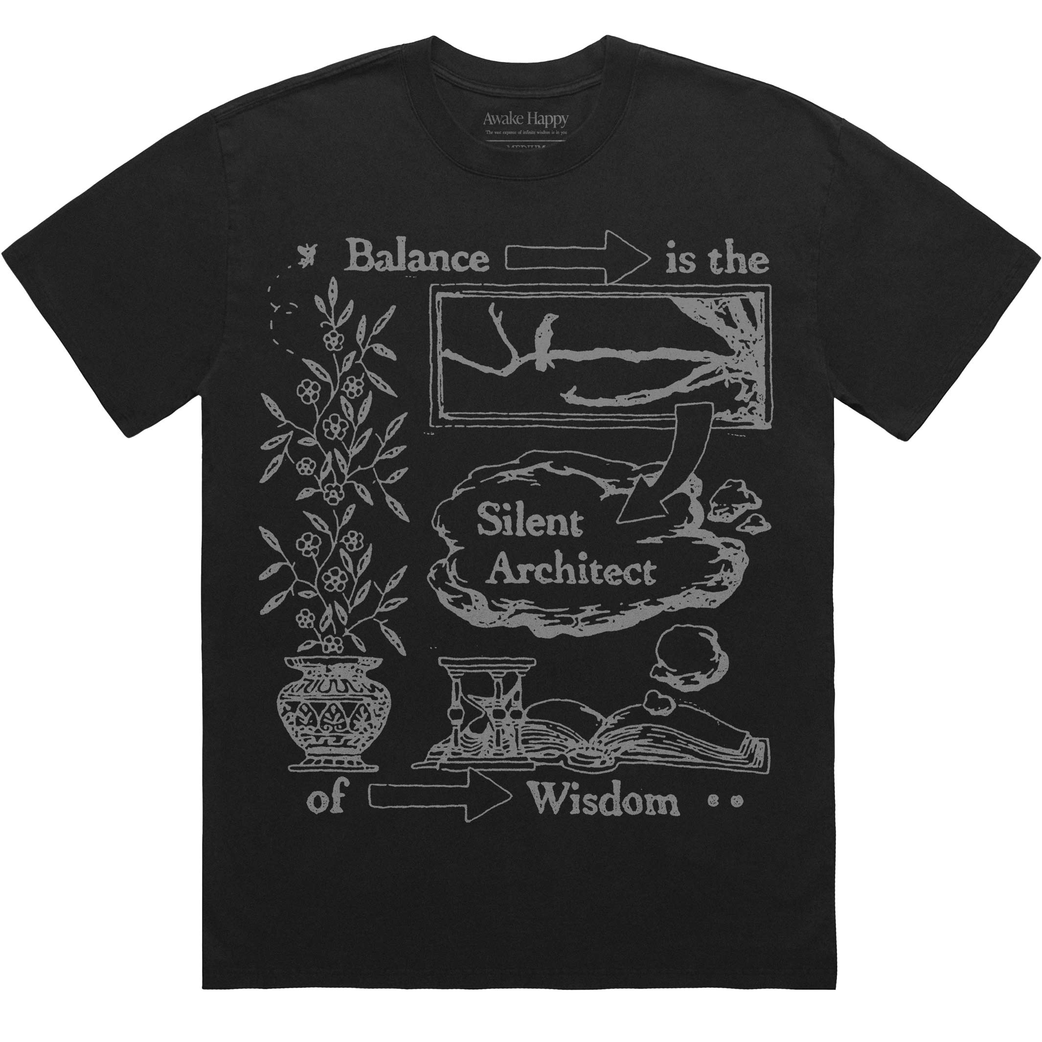 Balance Is The Silent Architect Tee Hoodie, Sweatshirt | CiraTrend.com (Image 2)