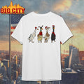 Silly Ducks String Lights Wrapped Christmas Shirt