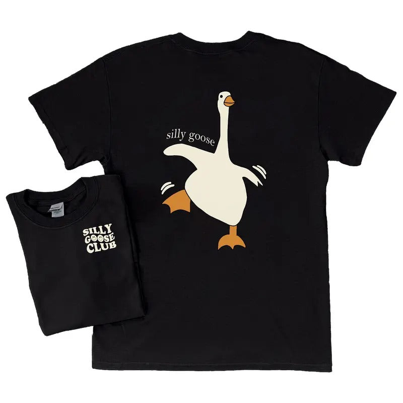 Silly Goose Club T-Shirt For Men For Women Tshirt Crew Neck Cute Shirt Hoodie, Sweatshirt | CiraTrend.com