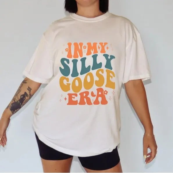 Silly Goose Shirt, In My Silly Goose Era Shirt, Funny Shirt, Silly Goose, Animal Lover Gift, Era, Unisex Shirt Comfort...