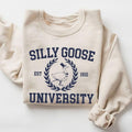 Silly Goose University Sweatshirt, Silly Goose University Shirt Menswear Hoodie | CiraTrend.com