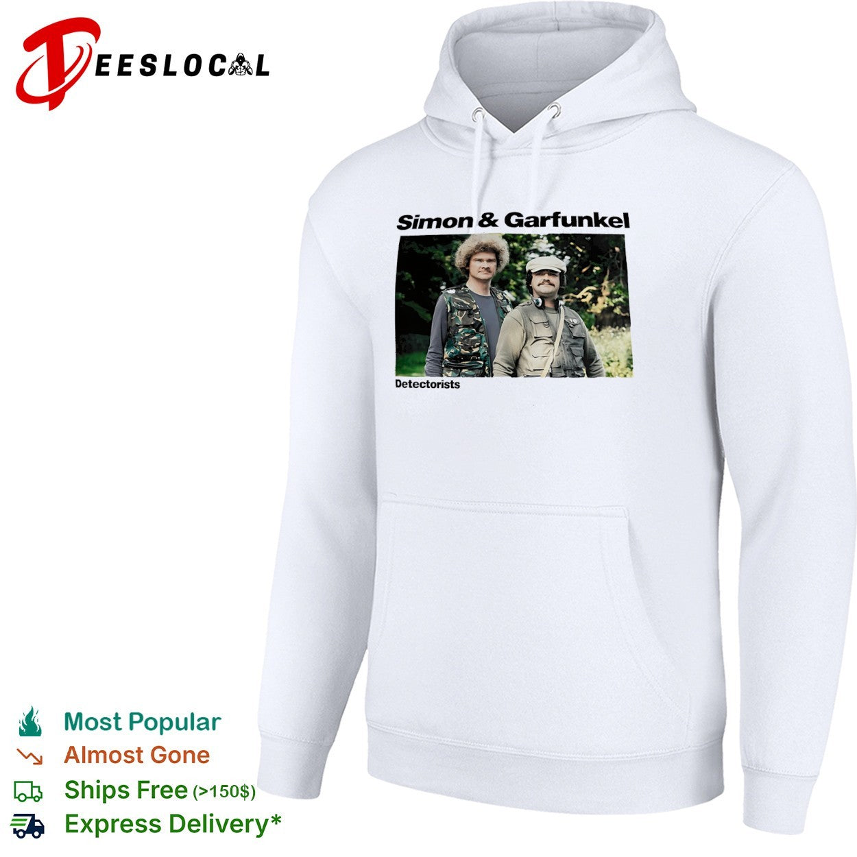 Simon and Garfunkel Detectorists Andy Mackenzie and Lance Stater shirt