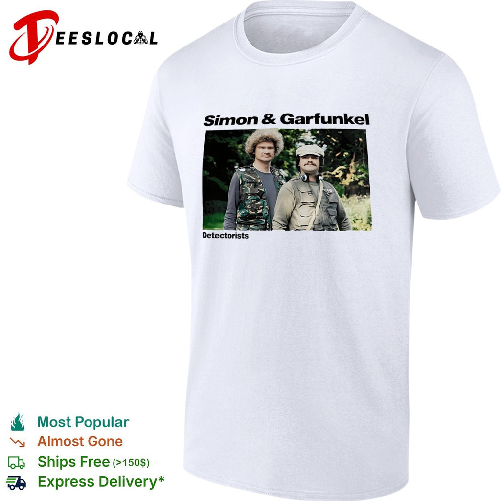 Simon and Garfunkel Detectorists Andy Mackenzie and Lance Stater shirt