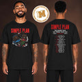 Simple Plan Lasvegas USA Bigger Than You Think Tour Animal Two Sided Unisex T Shirt