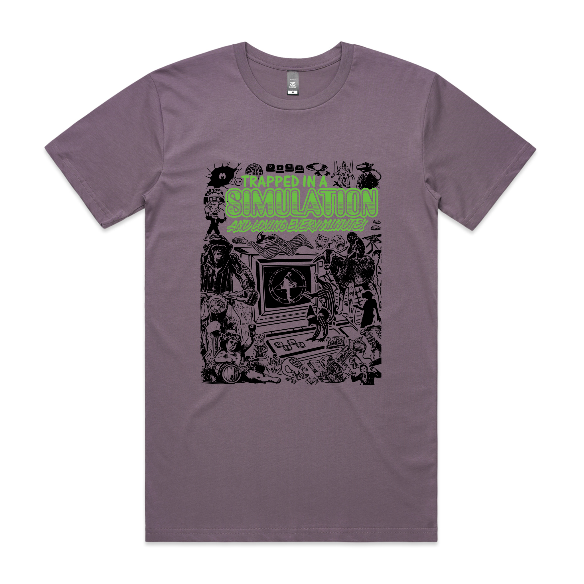 Simulation Tee Hoodie, Sweatshirt | CiraTrend.com (Image 2)