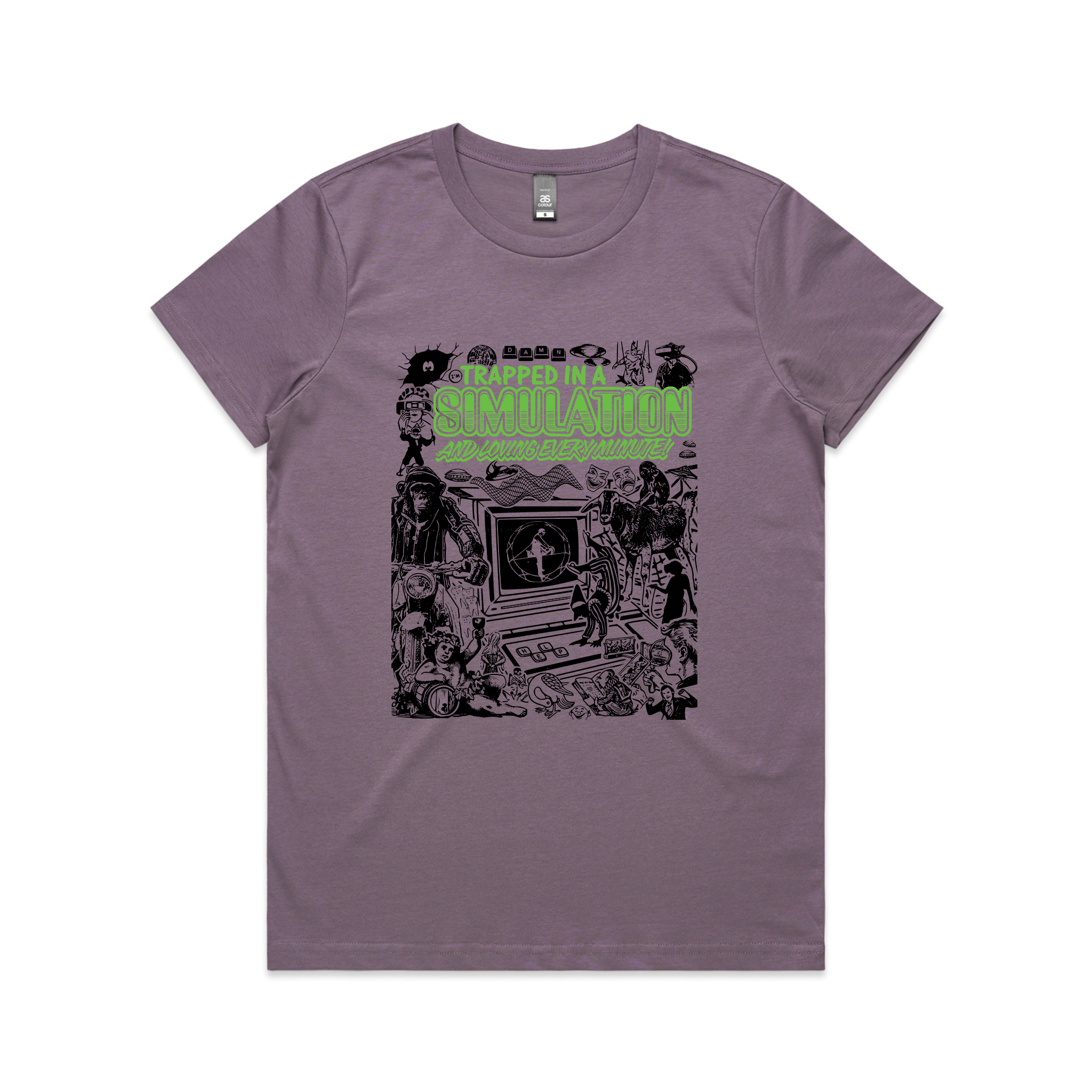 Simulation Tee Hoodie, Sweatshirt | CiraTrend.com (Image 4)