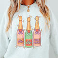 Sip Sip Hooray Pastel Champange Crewneck Sweatshirt Crewneck Sweatshirt Unisex Fit Causal Womenswear Hoodie T-Shirts