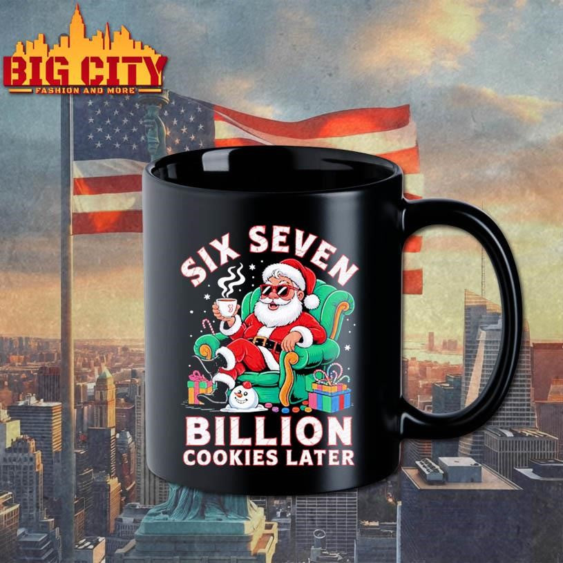 Six Seven Santa 67 Cookies For Funny Christmas 67 Meme Shirt