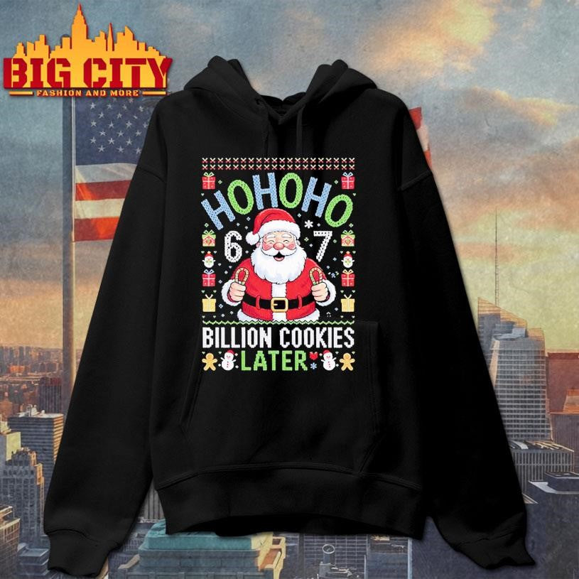 Six Seven Santa 67 Meme Funny Christmas Ugly Xmas Shirt