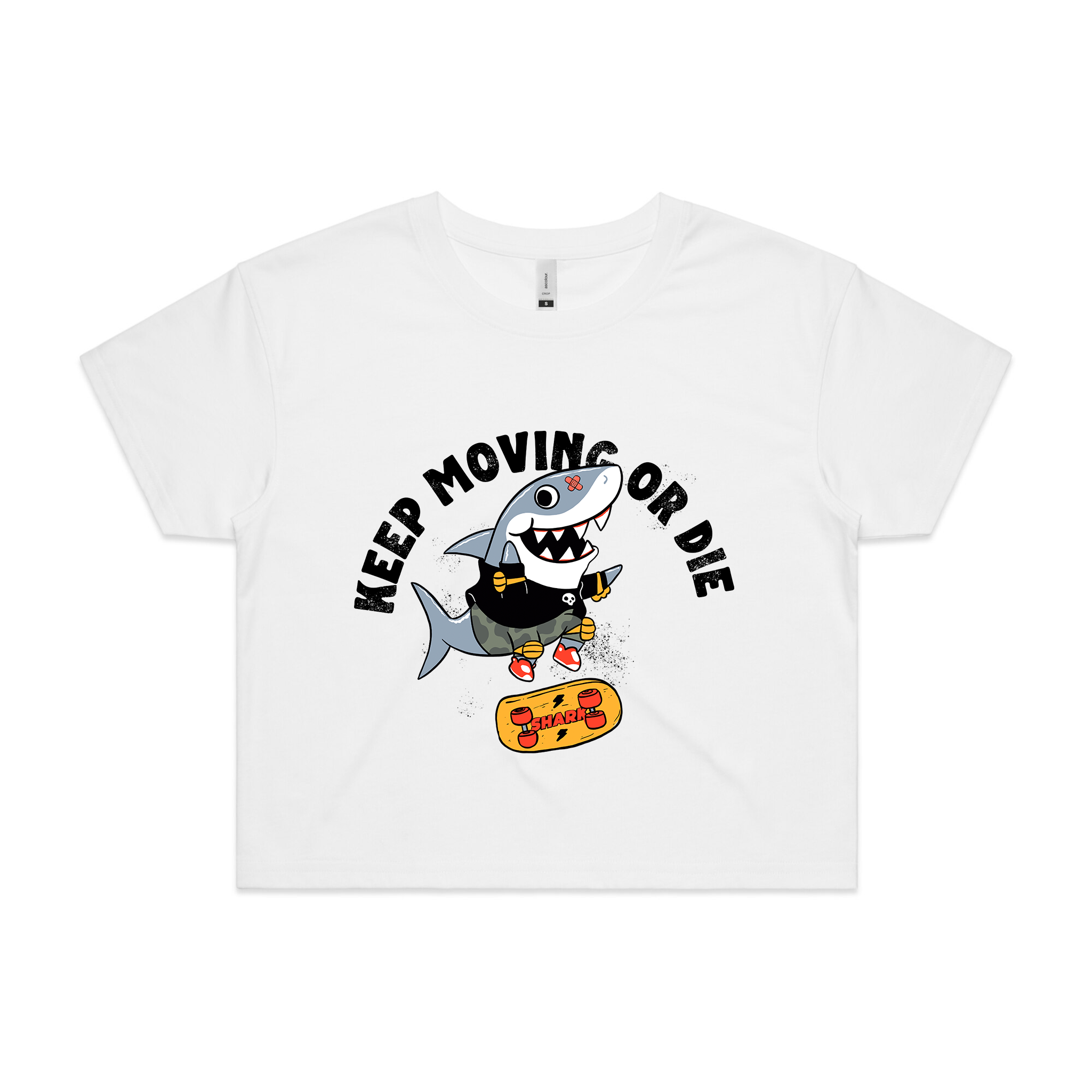 Skater Shark Tee Hoodie, Sweatshirt | CiraTrend.com (Image 5)