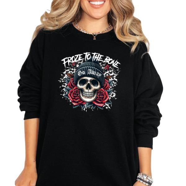 Froze the Bone Tshirt, Hoodie, or Long Sleeve Crewneck Sweatshirt