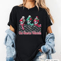 Skeleton Christmas Shirt Funny Skeleton Holiday Tee Festive Red Green Skeleton T-shirt Cotton Shirt Christmas Gift Idea...