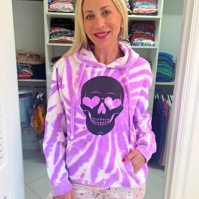 Skeleton Purple Spider Hoodie (Blank Option Too) T-Shirts, Sweatshirt | CiraTrend.com